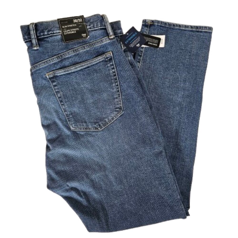 Gap Blue Jeans Slim Stretch Men's Size 36/32 Denim Pants